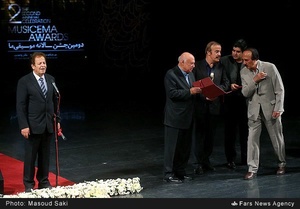 تقدیر از پدر زنده یاد نیما وارسته