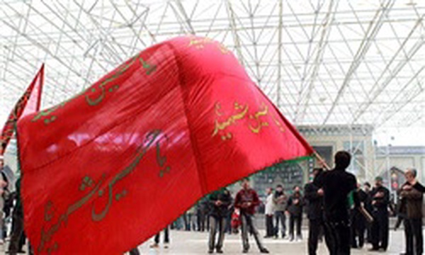 مراسم عزاداری عاشورای حسینی در حرم عبدالعظیم حسنی