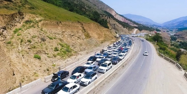 ترافیک مرزن آباد 