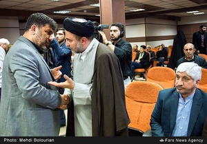 گفت‌و‌گو حجت الاسلام دکتر سید مهدی خاموشی و سعید حدادیان در مراسم نکوداشت مرتضی سرهنگی