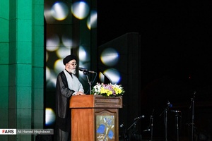 سخنرانی حجت الاسلام والمسلمین سیدمحمدعلی آل‌هاشم نماینده ولی فقیه در آذربایجان شرقی و امام جمعه تبریز در  همایش ملی روز شعر و ادب فارسی و بزرگداشت استاد شهریار است.