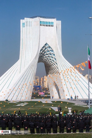 رزمایش اقتدار نوروزی پلیس تهران