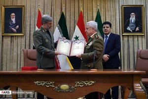 مراسم استقبال از«وزیر دفاع سوریه»