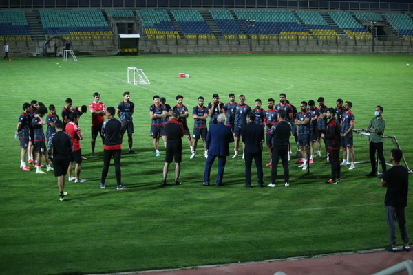تمرین پرسپولیس 