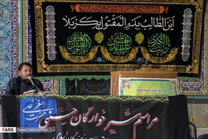 مراسم شیر خوارگان حسینی شهر هشجین