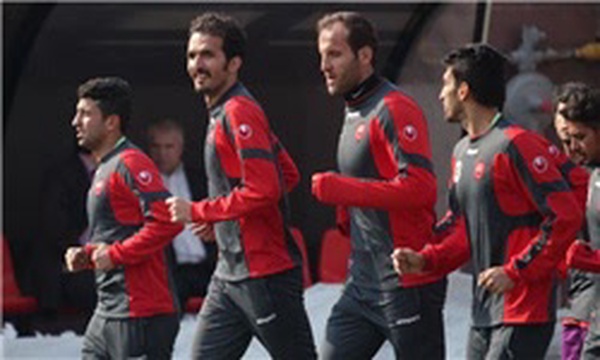 تمرین پرسپولیس