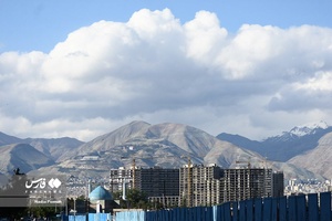 آسمان ابری تهران