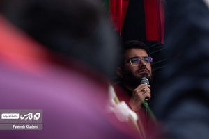 مداحی میثم مطیعی در مراسم شهادت آیت الله رئیسی و همراهان ایشان