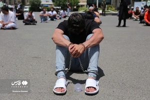 نمایشگاه کشفیات پلیس البرز در طرح ضربتی