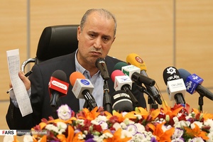 نشست خبری رئیس «فداسیون فوتبال »