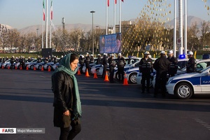 رزمایش اقتدار نوروزی پلیس تهران