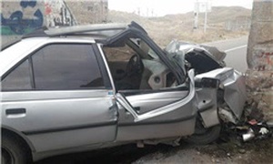 پژو تصادف
