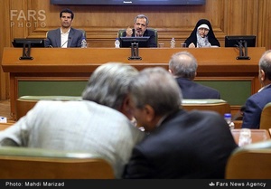 جلسه شورای اسلامی شهر تهران