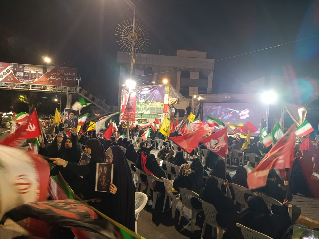 خیمه مقاومت آستان قدس رضوی در میدان جانباز؛ تجلی عهد مردم با خون رهبر شهید و اقامه عزای فاطمیه