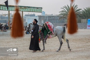  تعزیه خوانی عاشورای حسینی در لامرد