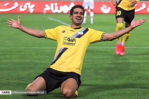 شادی گل بازیگن سپاهان