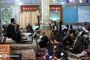 آیین عمامه گذاری طلاب حوزه های علمیه استان اردبیل