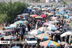 رونق پنجشنبه بازار میناب