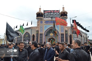 عکس‌| اجتماع باشکوه و عظیم اردبیلی‌ها در عزاداری تاسوعای حسینی 
