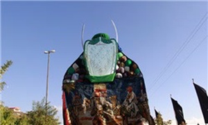 حمل نخل در کیلان از توابع شهرستان دماوند