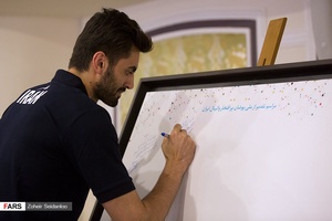 تقدیر از ملی پوشان والیبال