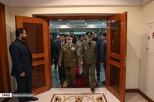 مراسم استقبال از«وزیر دفاع سوریه»