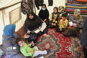 حضور پزشکان جهادگر بین عشایر خراسان‌شمالی