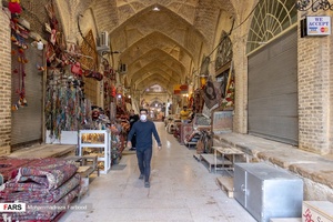 کرونا و کسادی  کاسبان بازار وکیل 