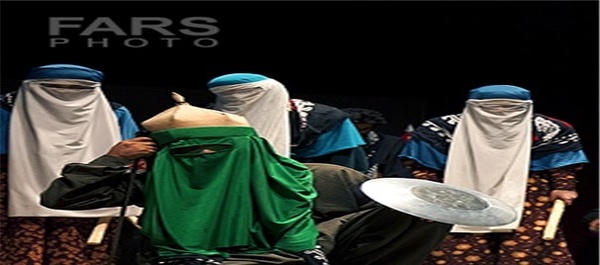 اجرای نمایش کردی از حماسه عاشورا