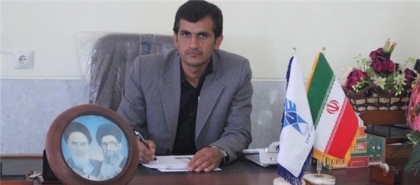 خزایی رئیس دانشگاه آزاد منوجان