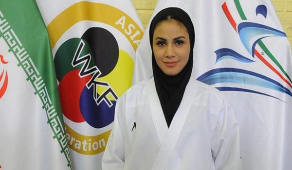 سارا بهمن یار کاراته کای گیلانی
