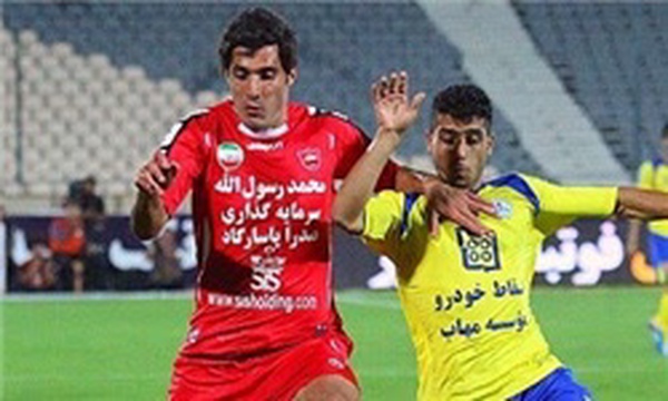 پرسپولیس و نفت تهران و رضا نورمحمدی