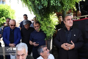 تشییع خالق «آمدم ای شاه پناهم بده» در قزوین