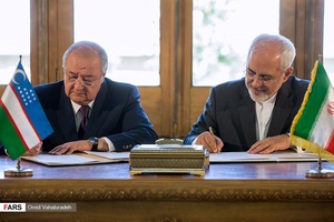  دیدار وزرای خارجه ایران و ازبکستان 