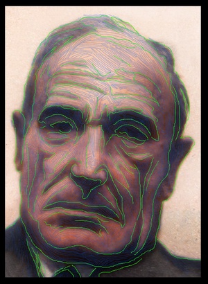 شیوه ساخت یک اثر نقاشی به سبک ژرف گرایی-۱ ( Profoundism )