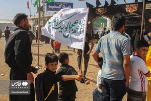 زائران پیاده امام رضا (ع) 