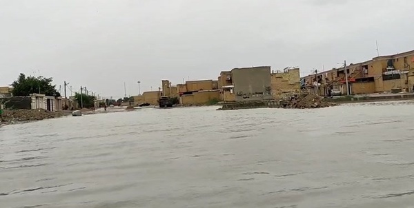 آبگرفتگی در بندر امام
