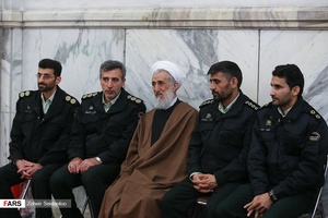حجت الاسلام کاظم صدیقی امام جمعه موقت تهران در مراسم بزرگداشت شهیدان حافظ امنیت در مدرسه عالی شهید مطهری  /6  اسفند 96