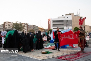 نمایش آئینی  کاروان  اسرای کربلا 