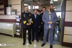 بازدید امیر دریادار حمزه علی کاویانی معاون هماهنگ کننده نیروی دریایی ارتش از تحریریه خبرگزاری فارس 