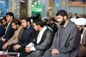 آیین عمامه گذاری طلاب حوزه های علمیه استان اردبیل