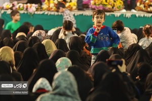 حضور دهه نودی ها در جشن شام ولادت امام زمان (عج)در حرم مطهر عبدالعظیم حسنی (ع)