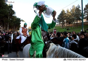  کاروان نمادین امام حسین (ع) در کربلا
