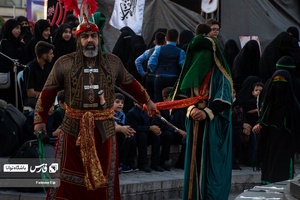 نمایش آئینی  کاروان  اسرای کربلا 