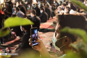 مراسم عزاداری حسینی در مجموعه فرهنگی ۱۵ خرداد
