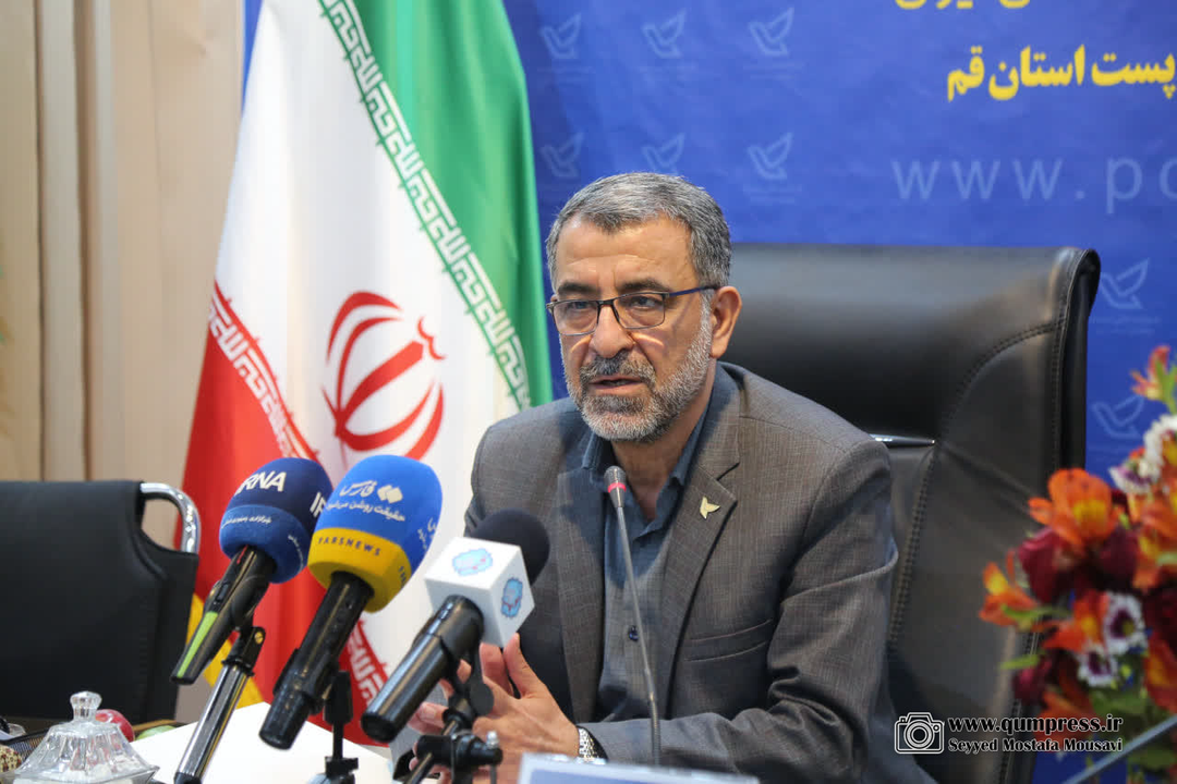گزارش تصویری قم پرس از نشست خبری مدیرکل پست استان قم