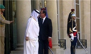 اولاند و پادشاه بحرین