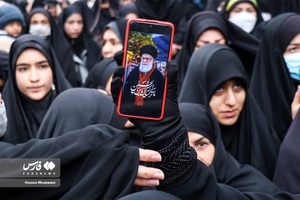 تشییع و تدوفین لاله‌های گمنام در بجنورد