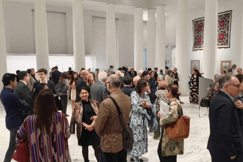 نمایش میراث تمدنی تاجیکستان در قلب رم با ۸۰ اثر تاریخی + تصاویر