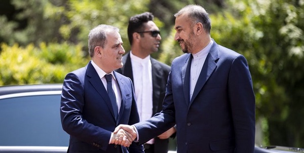 امیرعبداللهیان و جیحون بایراموف وزیر خارجه آذربایجان